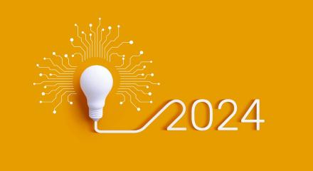 Light bulb 2024 graphic