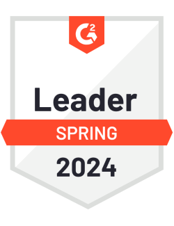 G2 Leader badge - Spring 2024