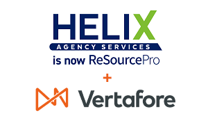 Helix is now ReSourcePro - Vertafore combined logo